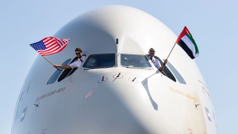 Etihad’s A380 lands in New York – Business Traveller