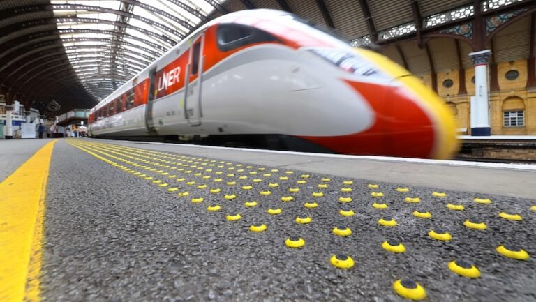 LNER installs 600,000 studs on platforms to enhance accessibility – Business Traveller