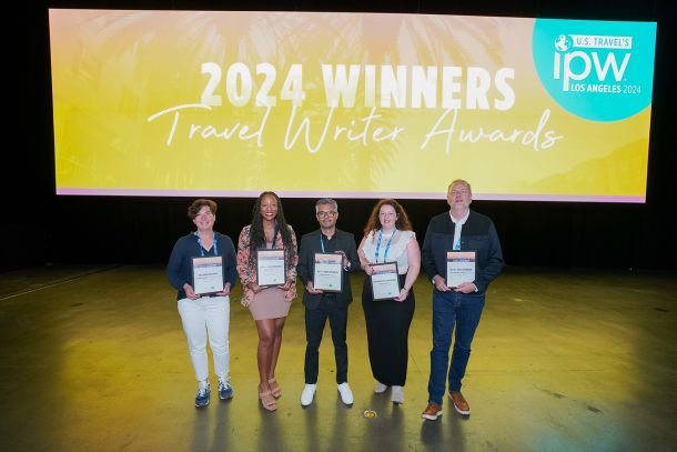 Travel Writers Honored at U.S. Travel’s IPW Event with Prestigious Awards