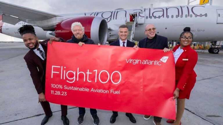 Virgin Atlantic reveals findings from 100 per cent SAF flight – Business Traveller