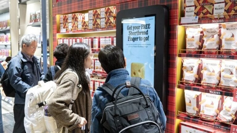 Edinburgh Airport launches “world’s first shortbread vending machine” – Business Traveller