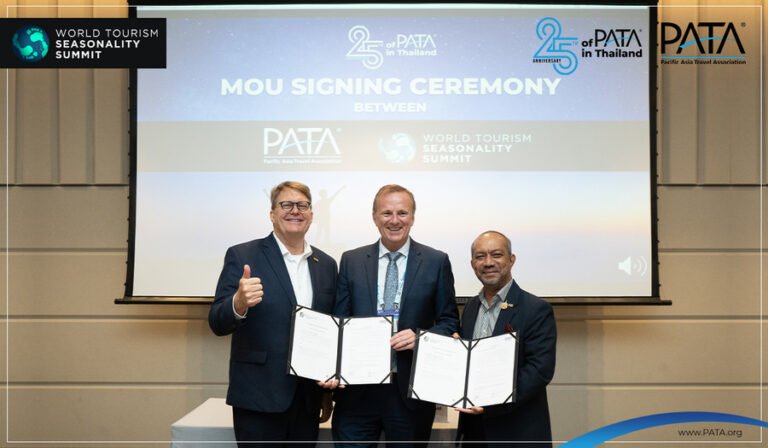 PATA and Tourism Seasonality Summit Unveil Strategic Alliance to Enhance Sustainable Tourism in Asia Pacific